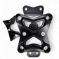 10-Bolt Radius Rod Plate in black anodized finish for 2022-2026 Can-Am Maverick X3 showing 6061 billet aluminum