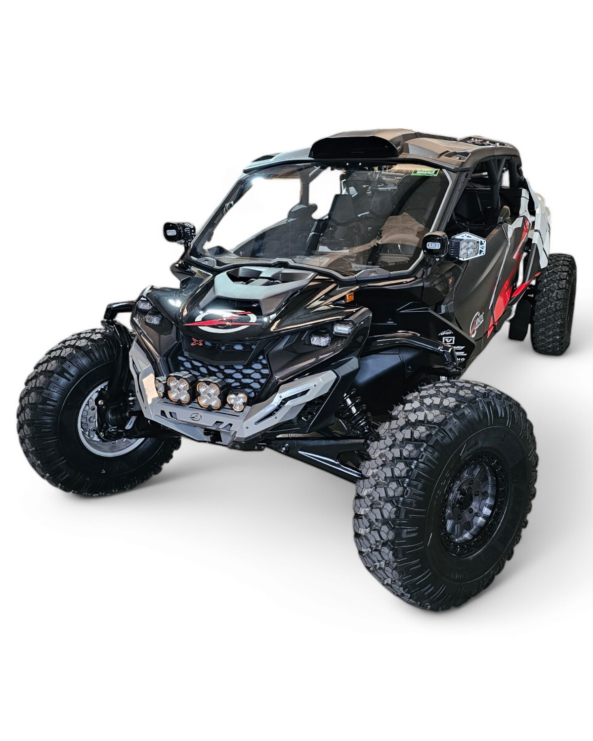 Elektric Offroad Volt front winch bumper Can-Am Maverick R