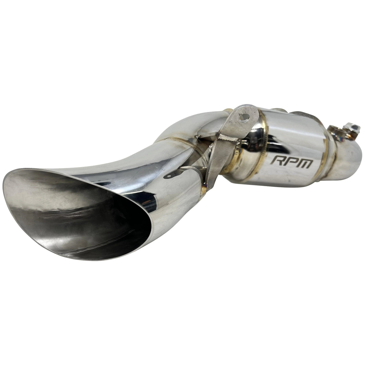 Can Am X3 Turbo Back 3" Full Race / Drag Pipe With Muffler - RPM SXS