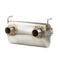 RPM Kawasaki H2 3/4 Exhaust – 2.5" Mid Pipe + Chambered Muffler | Straight or E-Valve Option