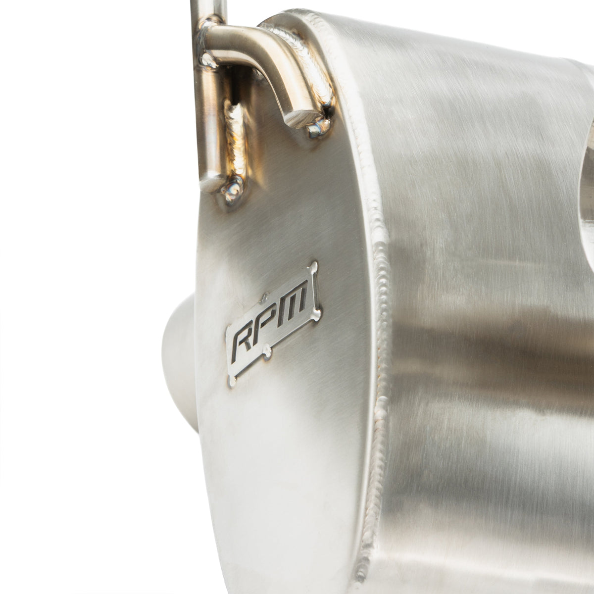 RPM Kawasaki H2 3/4 Exhaust – 2.5" Mid Pipe + Chambered Muffler | Straight or E-Valve Option