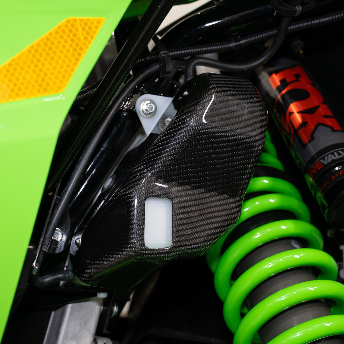 RPM Kawasaki H2 Carbon Fiber Coolant Reservoir Cover