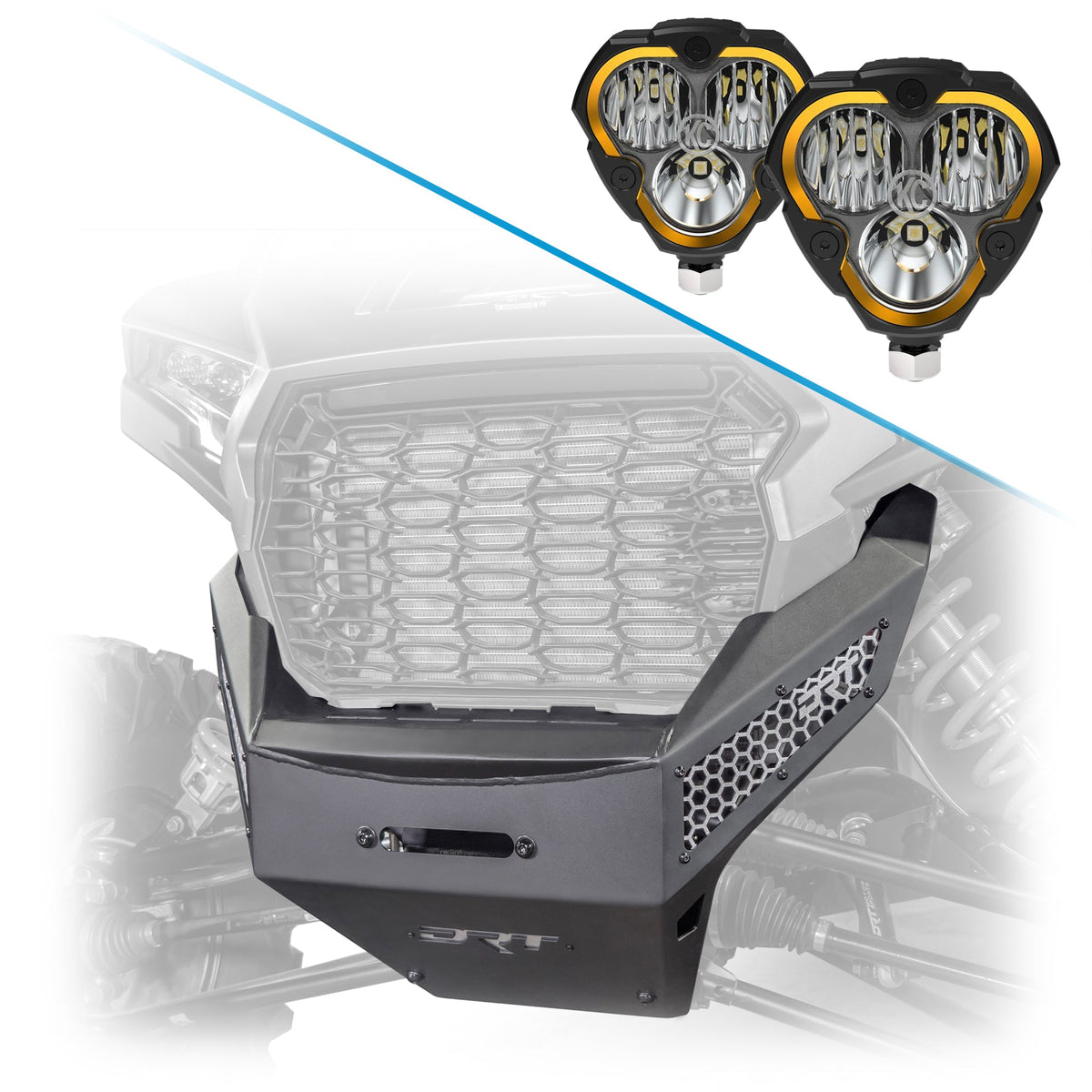 Front Winch Bumper for Polaris RZR 2024–2025 XP 1000/4
