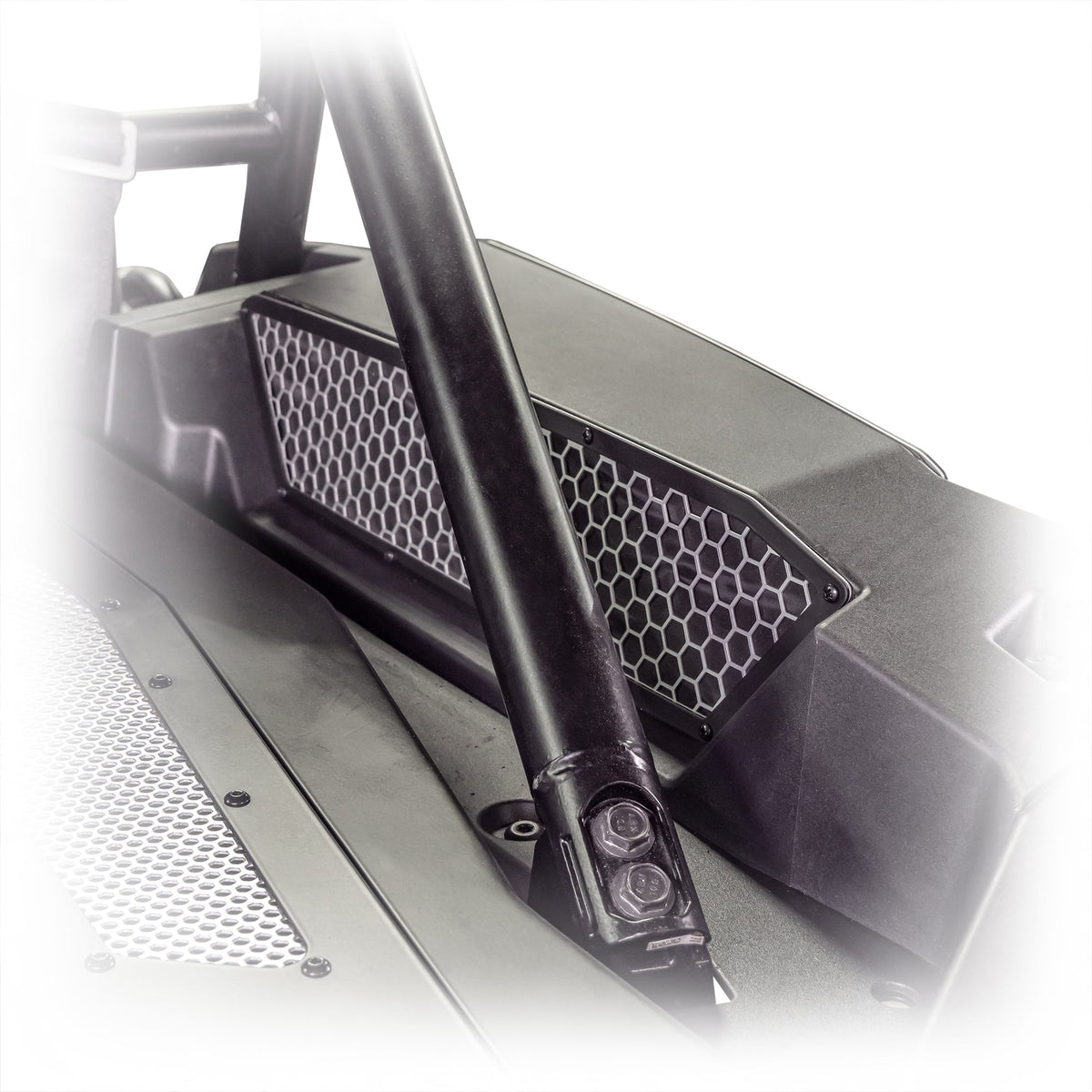 RZR XP 1000 aluminum intake vents installed on side panel