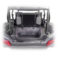 Rear cargo area shown with trunk enclosure open