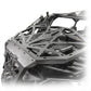 Heavy duty cargo rack for Maverick X3 2017+, secures gear and cooler in back bed