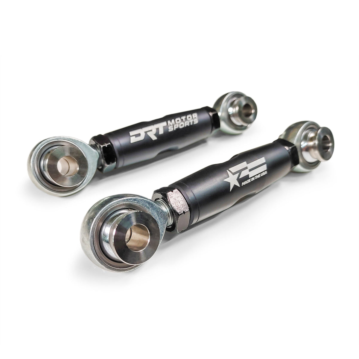DRT RZR XP Billet Aluminum Barrel Adjustable Sway Bar Link Kit (M10)
