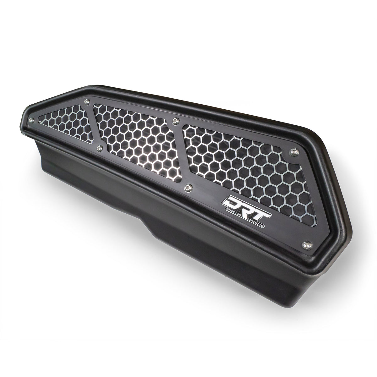 Air Intake Vent Cover Set for Kawasaki Teryx KRX/4 1000, (Black/Raw)