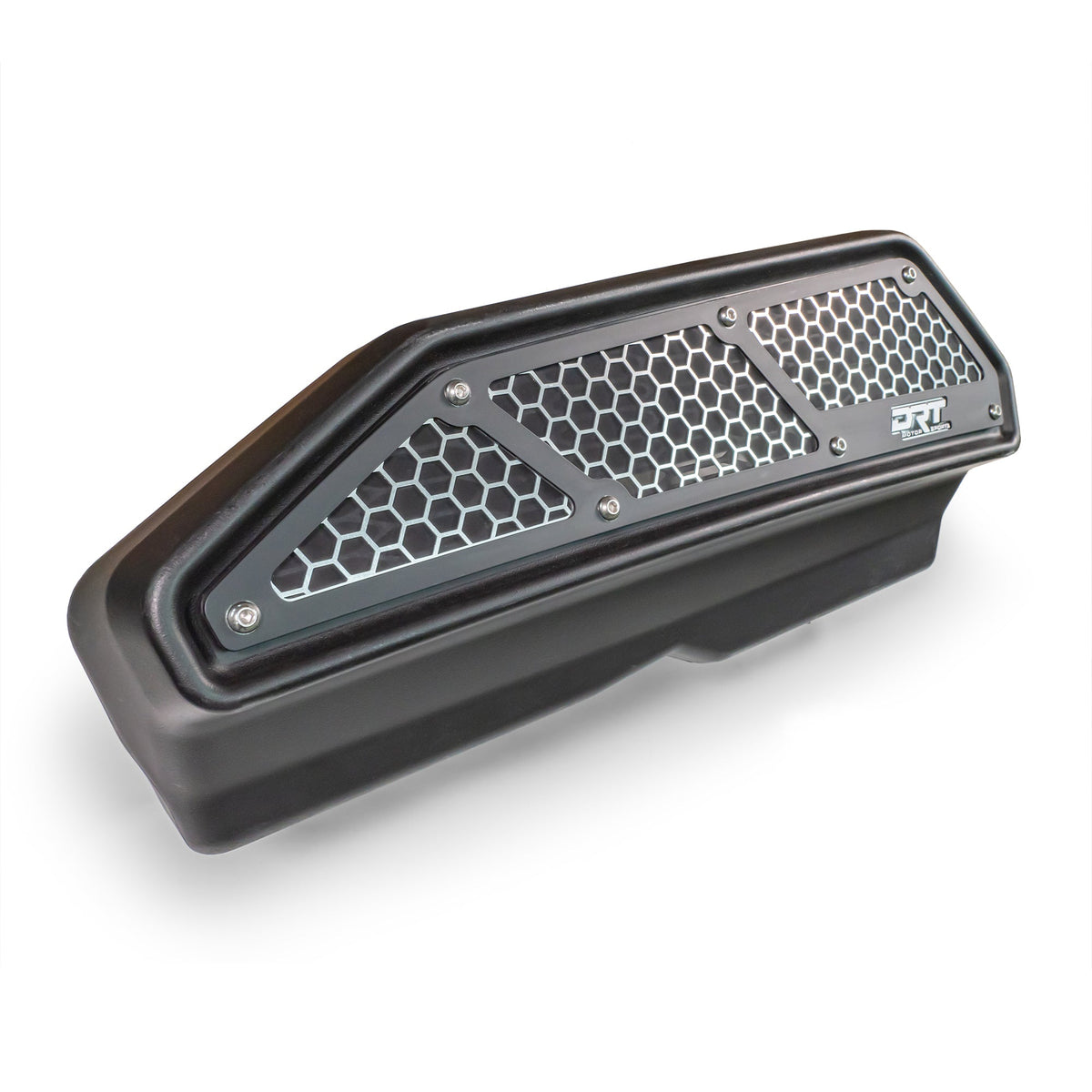 Air Intake Vent Cover Set for Kawasaki Teryx KRX/4 1000, (Black/Raw)