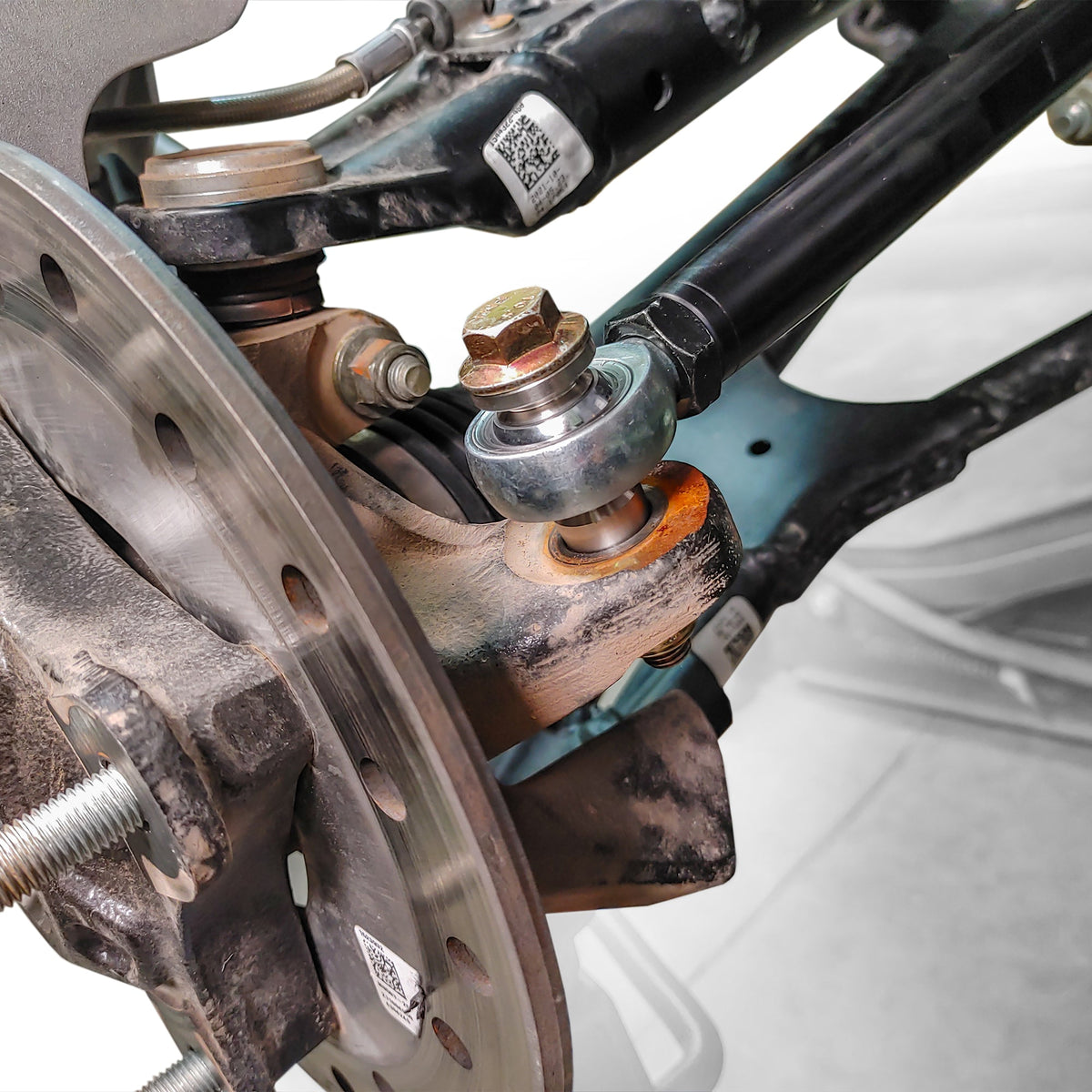 RZR pro xp tie rod kit close up detail