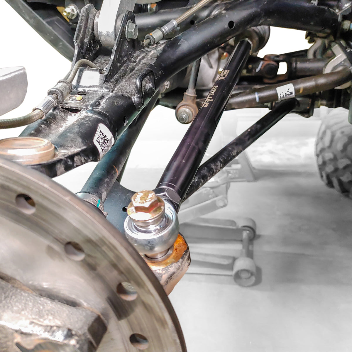HD Billet Aluminum Tie Rod Kit for Polaris RZR Turbo S/S4, (M16 Rack)