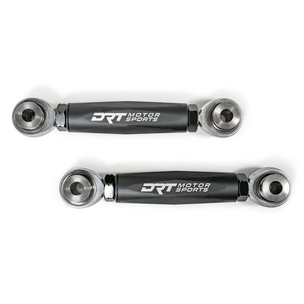 Powder coated link rods and stainless spacers for off-road use