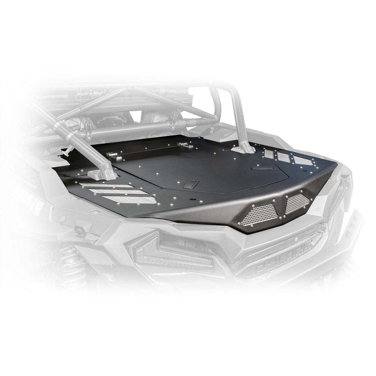 RZR xp 1000 trunk enclosure aluminum installed