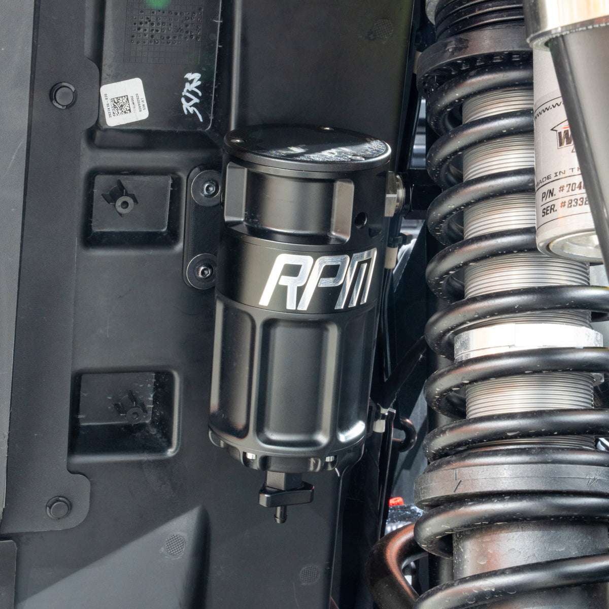 RPM Polaris RZR Turbo, XPT, Turbo R, Pro S, & Pro XP 4-Stage Oil Catch Can Kit