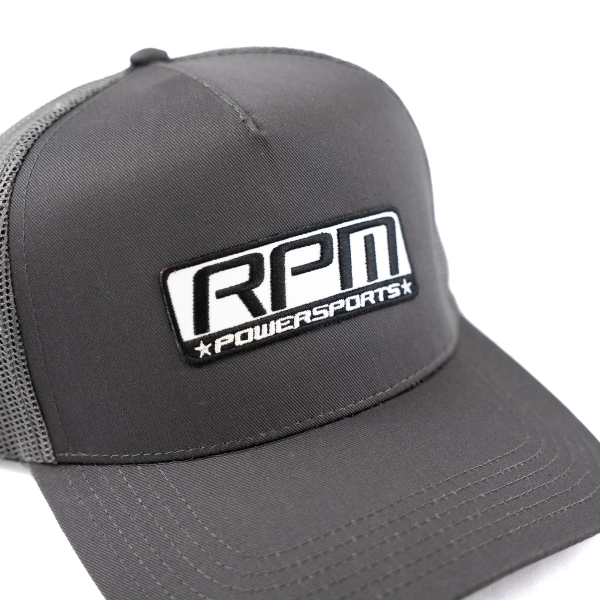 RPM Box Logo Gray Trucker Hat