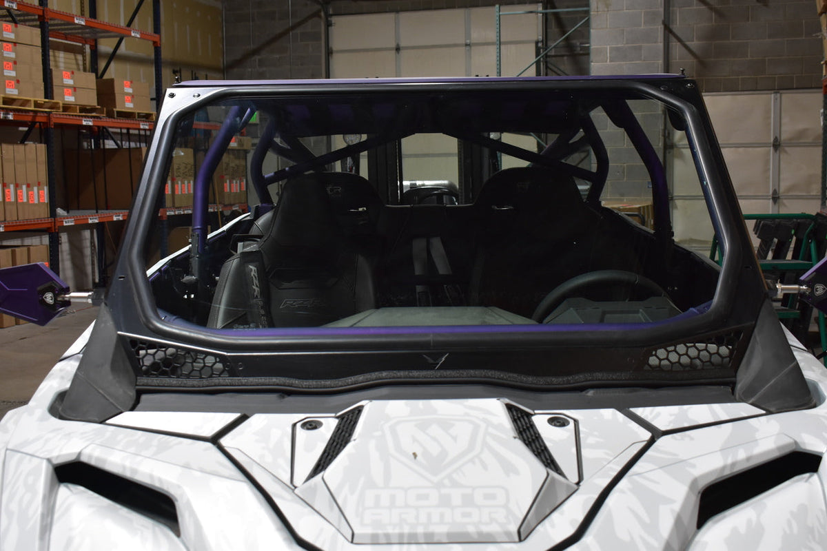 Voodoo Riders 2025+ Pro Xp/Turbo R/Pro R Full Glass Windshield (Updated)