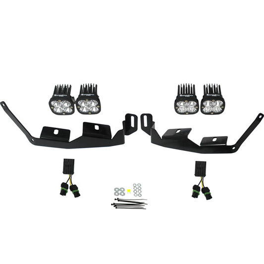 Squadron Sport Headlight Kit - Polaris 2018-21 RZR RS1; 2014-22 RZR XP 1000; 2018-21 RZR XP Turbo-S