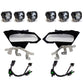 S1 Triple LED/Laser Headlight Kit - Can-Am 2017-21 Maverick X3