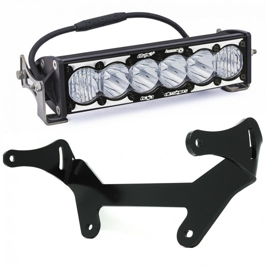 OnX6+ LED/Laser Hybrid 10 Inch Shock Mount Light Bar Kit - Can-Am 2017-24 Maverick X3