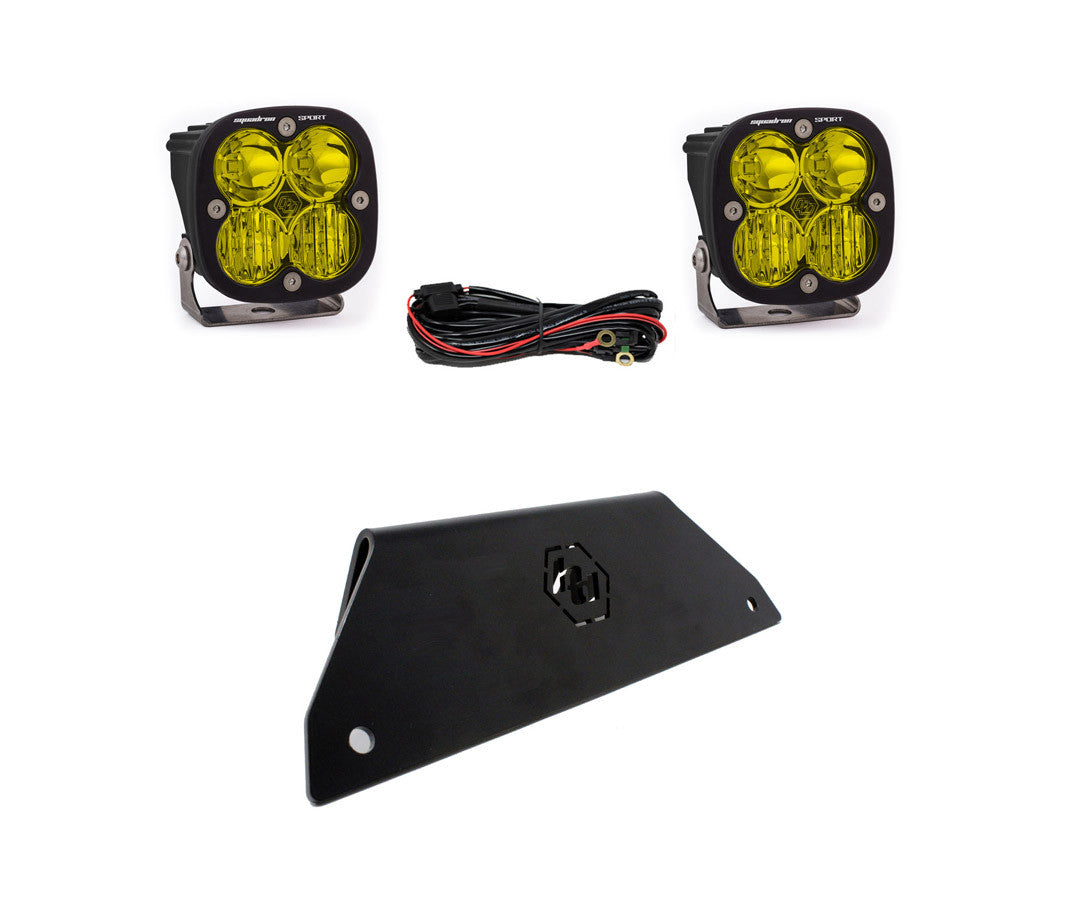 Squadron Sport Bumper Lower Mount Light Kit - Polaris 2020-24 RZR Pro XP