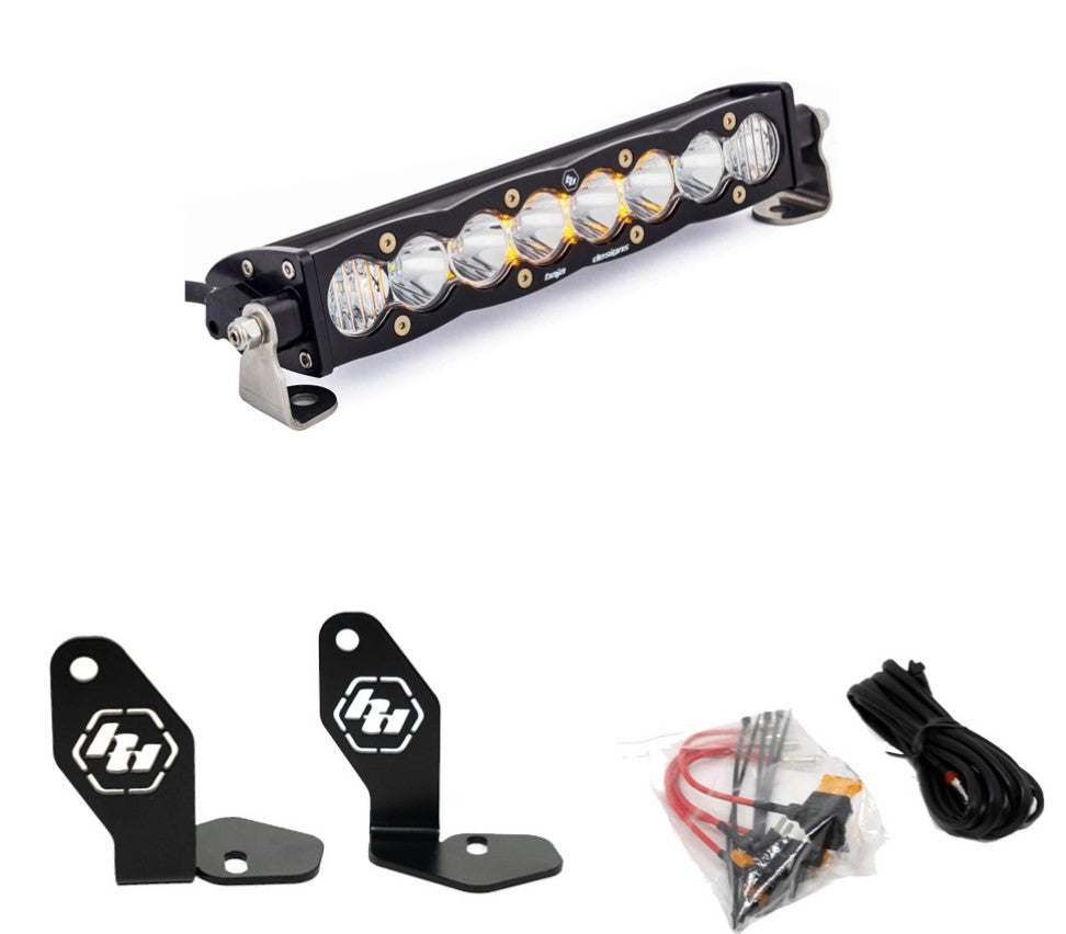 S8 10" Hood Mount Kit - Polaris RZR Pro R 2022-2024