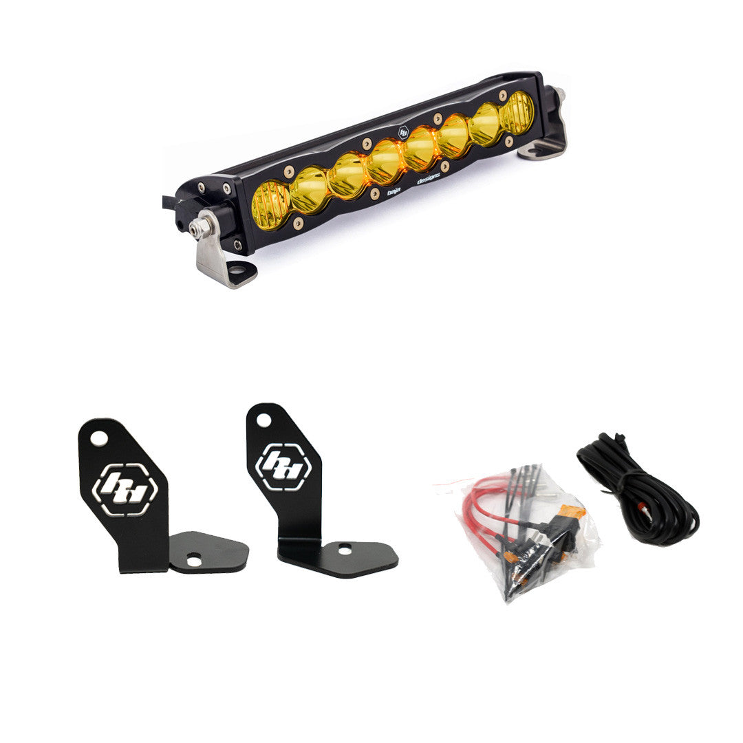 S8 10" Hood Mount Kit - Polaris RZR Pro R 2022-2024