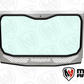 Moto Armor VOODOO KRX Full Glass Windshield