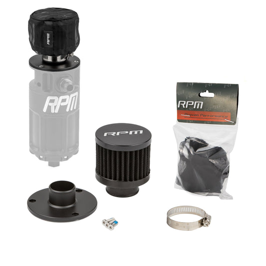 RPM 4-Stage Catch Can Ext Filter Top W/ Filter & Pre Filter