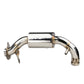 Gen 4 Ski-Doo 850 Stainless Snowmobile Race Weight Silencer 2017-22 Etec Rev