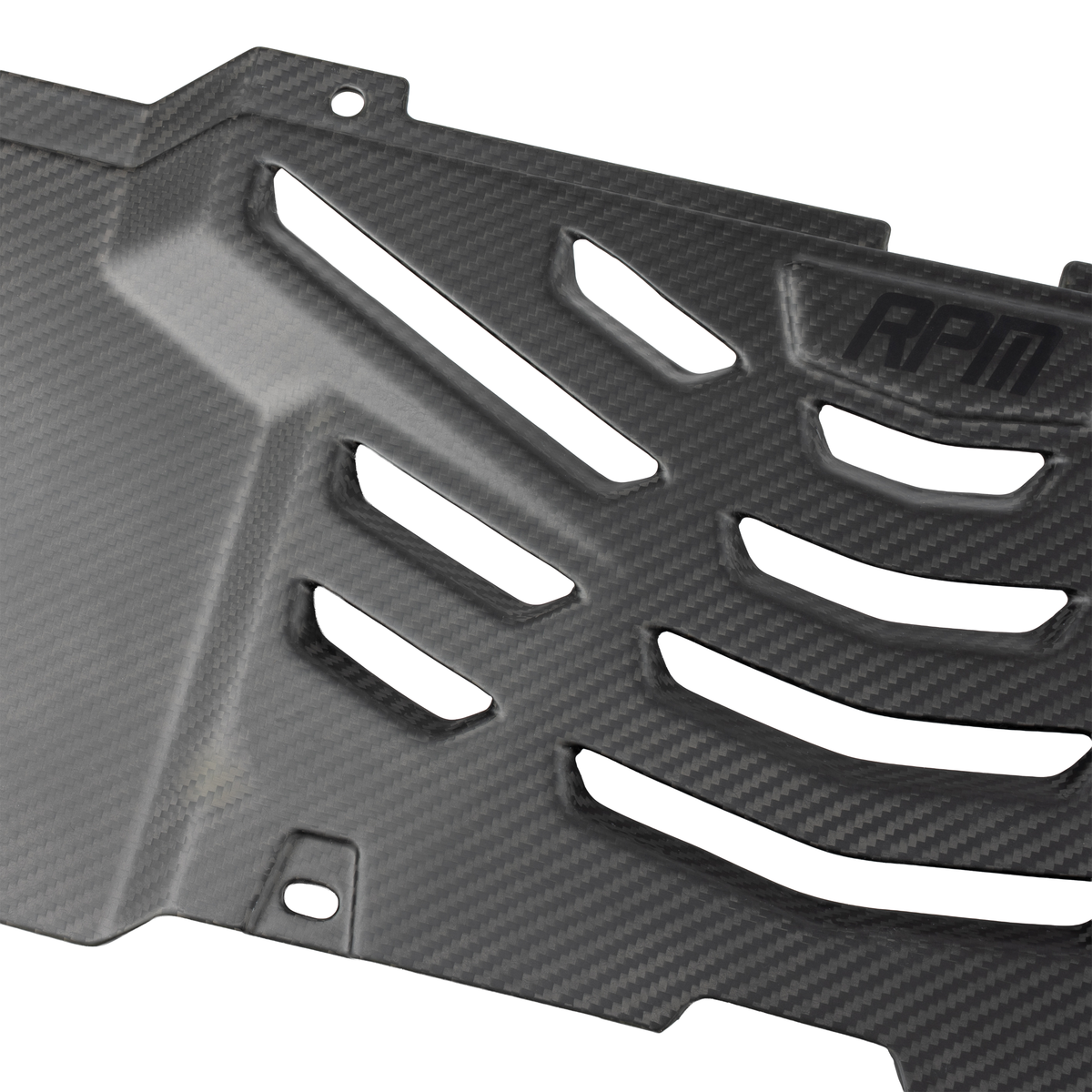 RPM Kawasaki H2 Carbon Fiber Louvered Cargo Cover