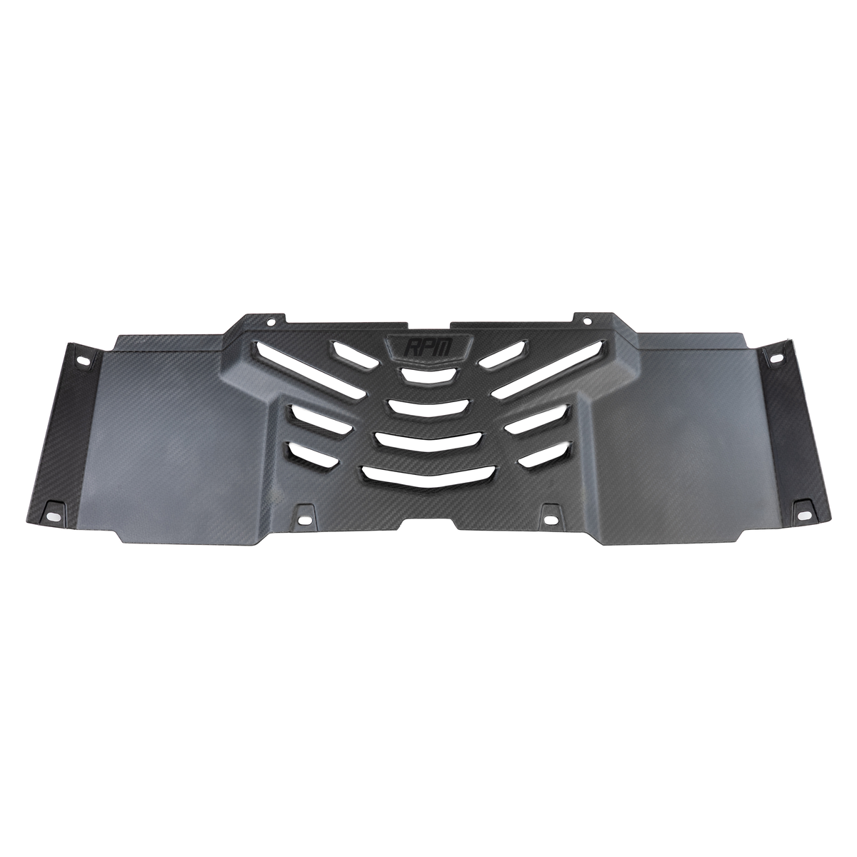 RPM Kawasaki H2 Carbon Fiber Louvered Cargo Cover Front