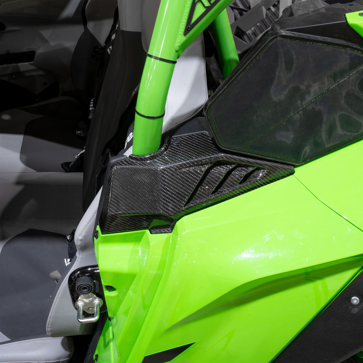 RPM Kawasaki H2 Carbon Fiber 4 Piece Pillar Covers Kit
