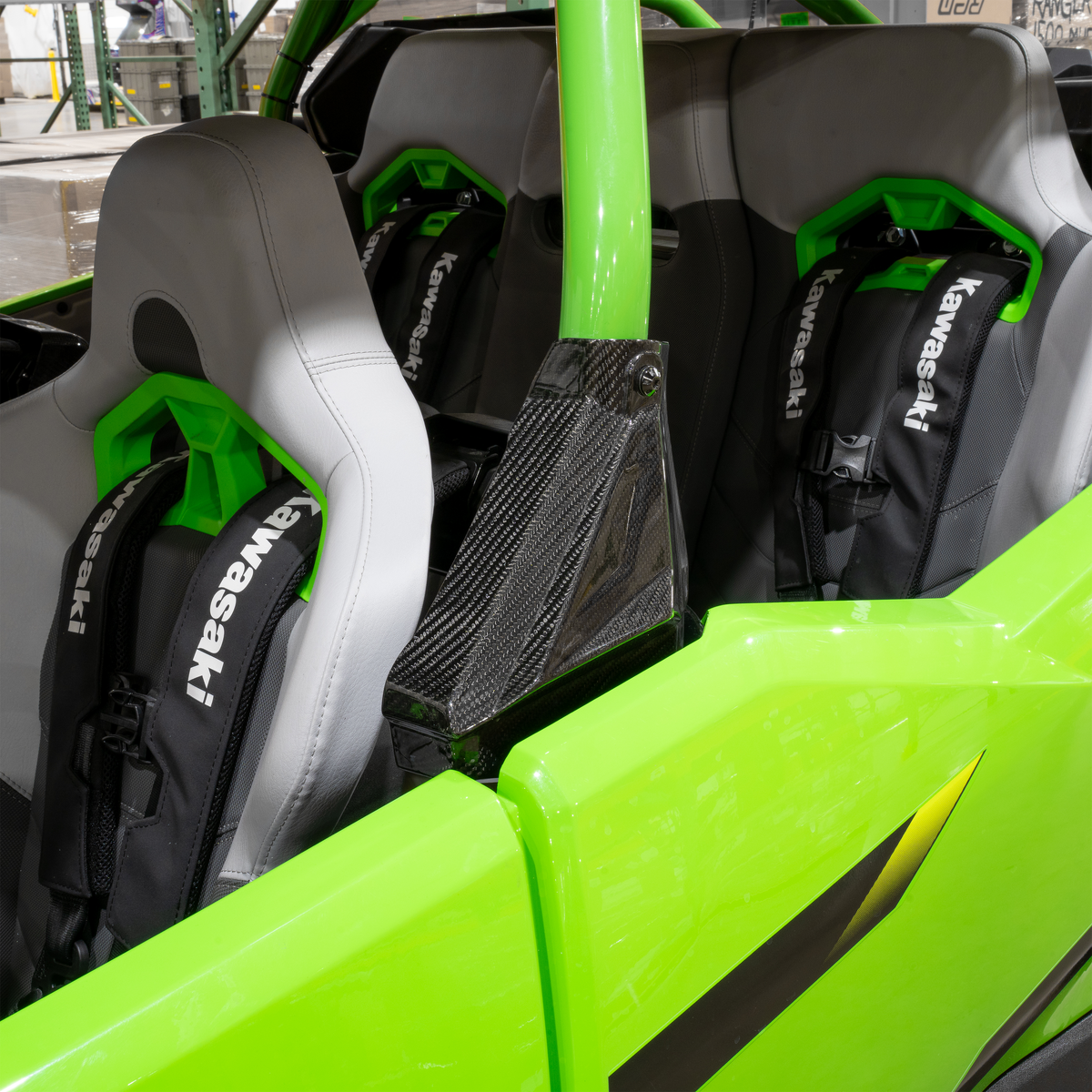 RPM Kawasaki H2 Carbon Fiber 4 Piece Pillar Covers Kit