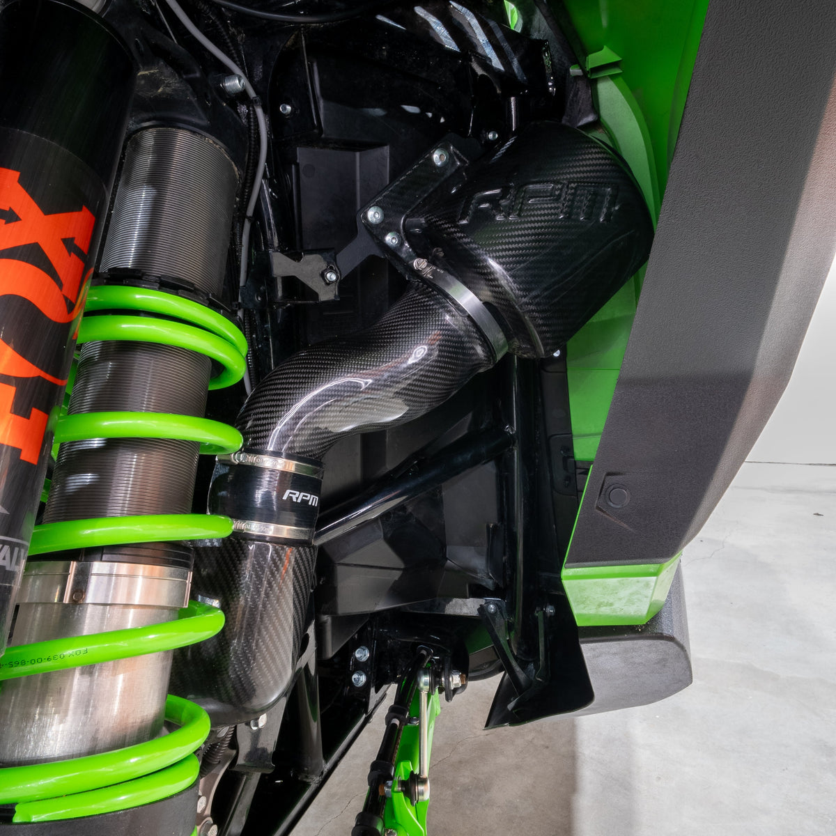 RPM Kawasaki Teryx H2 Supercharged Carbon Cold Air High Flow Race Intake