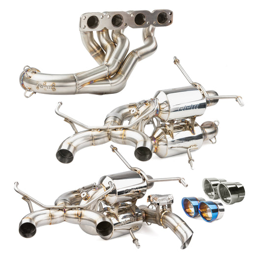 RPM Kawasaki H2 2.5" Dual Sport Full Exhaust + Optional E-Valve