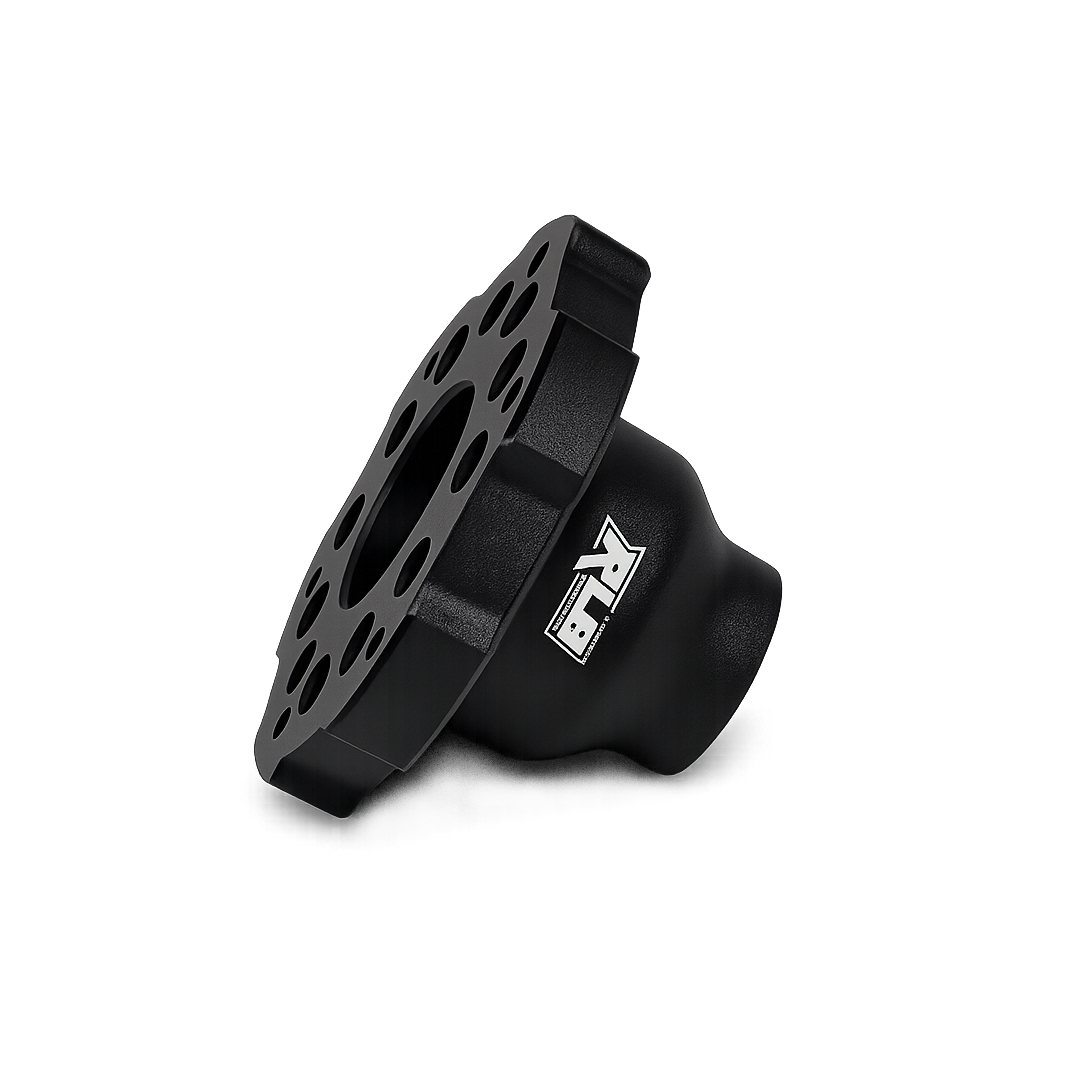 RLB Motorsports lightweight billet hub adapter for UTV steering wheel