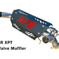 RPM RZR XPT and Pro XP E-Valve Muffler Colored Logo Back Plate - RPM SXS