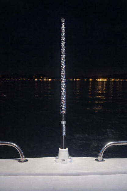 Marshin Whips V2 RGBW LED Boat Whip | High-Visibility Marine Lighting | 2ft-4ft