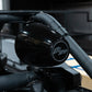 UTV Stereo black pod speaker mounted on a roll cage
