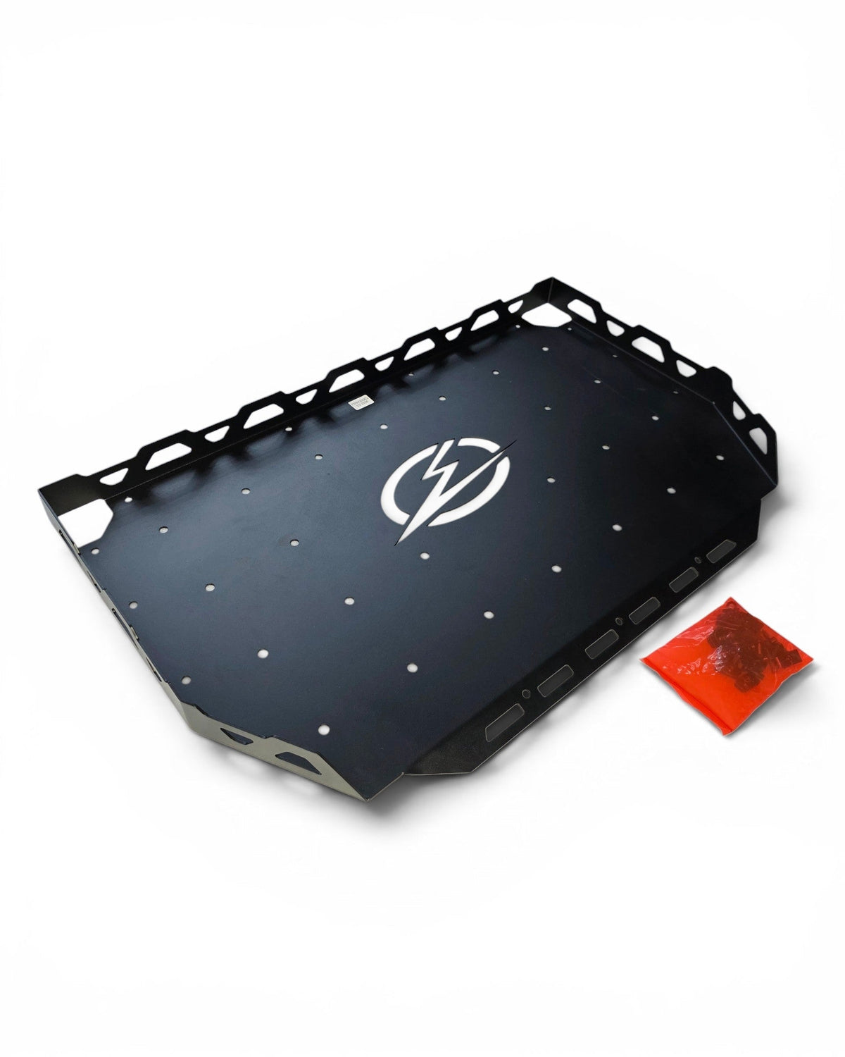 3mm laser-cut mild steel construction detail on Kawasaki Teryx H2 bed tray