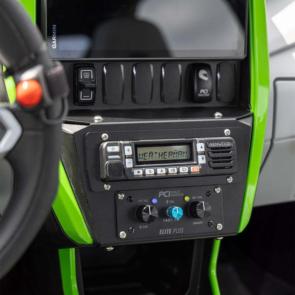 Kawasaki Teryx H2 Radio and Intercom Bracket
