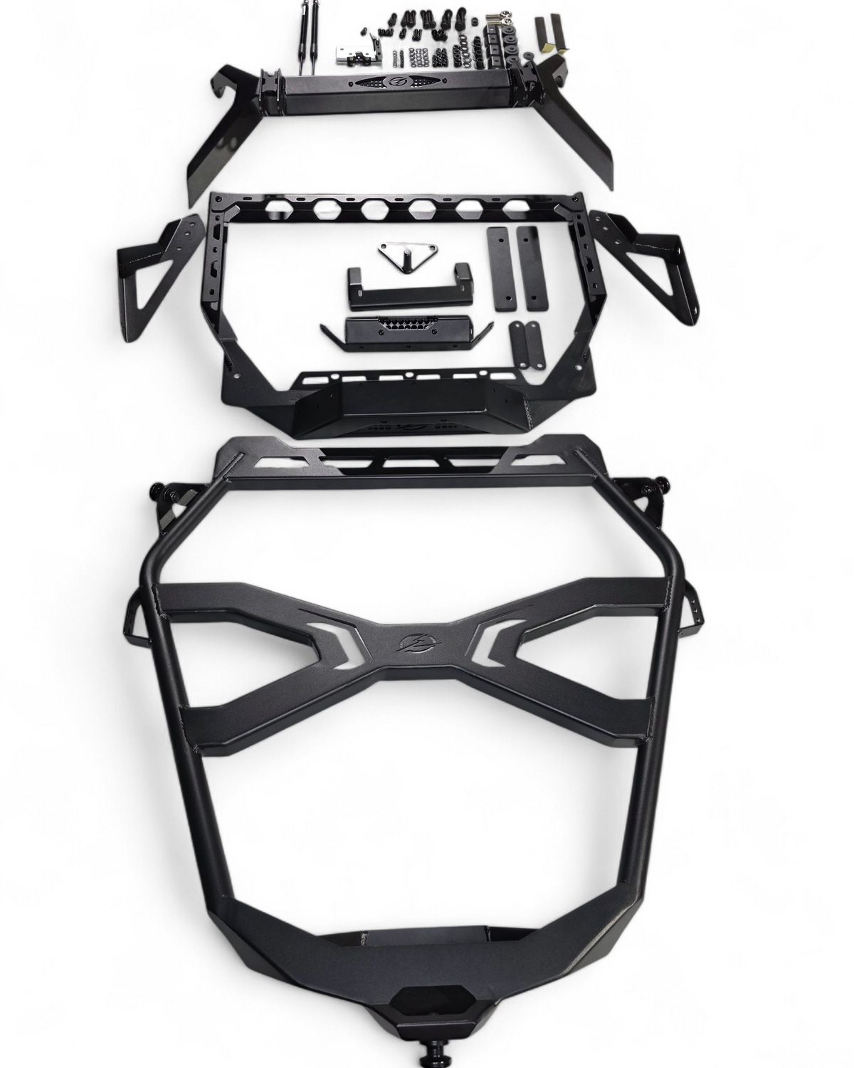 Kawasaki Teryx H2 Baja tire rack shown standalone without the bed box