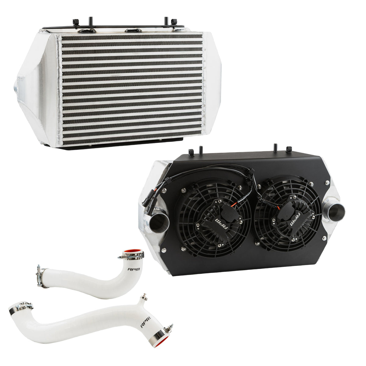 RPM Kawasaki H2 Stage 3 XL Intercooler With Brushless Fans & Sealed Shroud