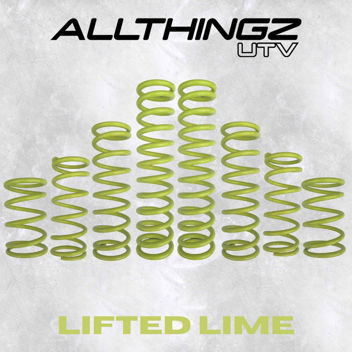 Polaris RZR Pro R 4 Seater Dual Rate Spring Kit (Universal Shock Fitment)