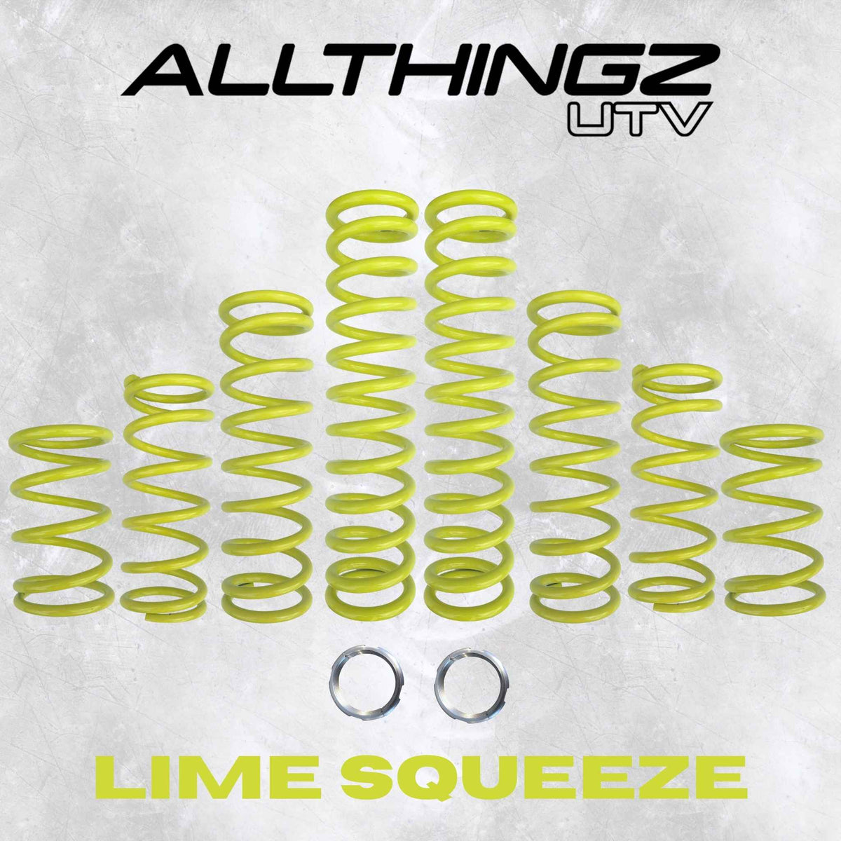 Polaris RZR XP 1000 2 Seater Dual Rate Spring Kit (Universal Shock Fitment)
