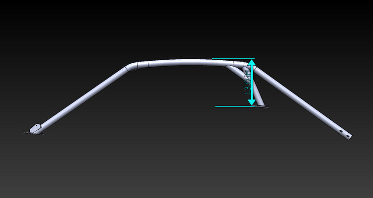 X3 2 Seat Radius Cage Kit