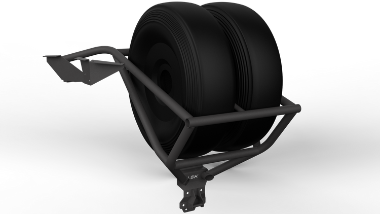 X3 Dual Spare Tire Carrier Kit