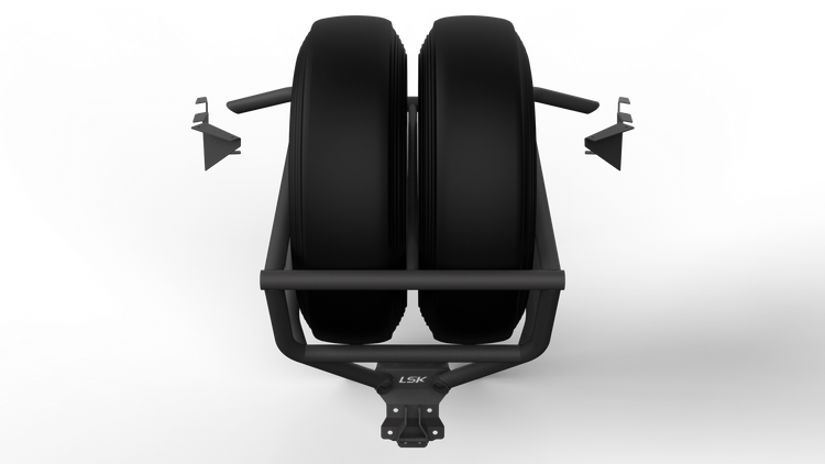 X3 Dual Spare Tire Carrier Kit