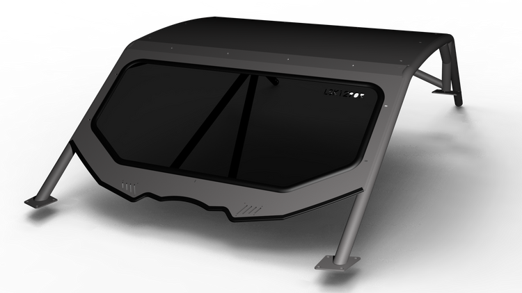 X3 2 Seat Radius Windshield Kit