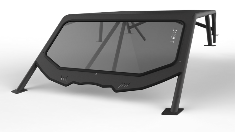 X3 Max 4 Seat Flat Windshield Kit